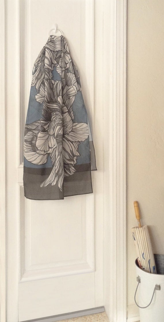 Hibiscus Hybrid Printed Scarves