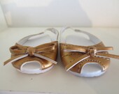 Gold Sandals - Perfect for Spring- 18 inch