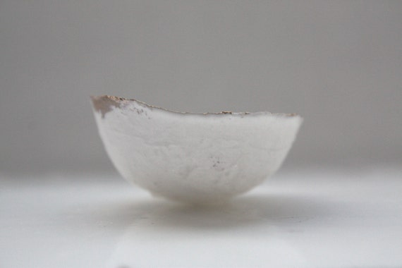 Micro bowl from English fine bone china and real by madebymanos