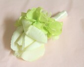 Real Touch Rose Hydrangea Men's Wedding Boutonniere. Real Touch White Rose Green Hydrangea Rustic Boutonniere for Country Woodland Wedding