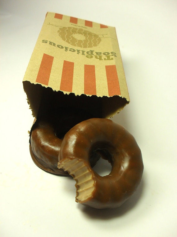 FOODIE Soaps- ChocoDip Doughnut Soap