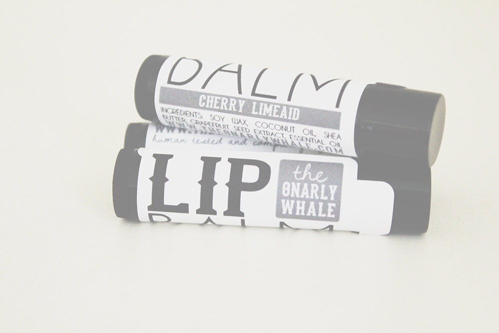 cherry limeaid lip balm from the gnarly whale