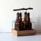Handmade Twig Four Pack - Rustic Beer Tote, Gifts for Craft Brewers, Beer Drinkers and Cool Etsy Dudes