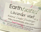 Lavender Mint Carpet Deodorizer - earthtastic