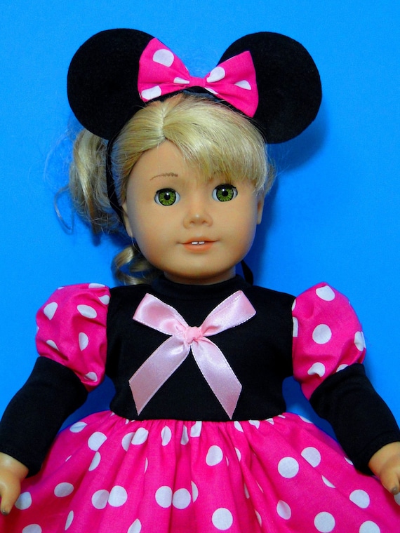 Disney MINNIE MOUSE Halloween Costume for American Girl or other 18 ...