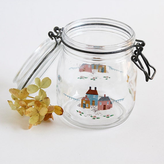 ARC of France Glass Jar