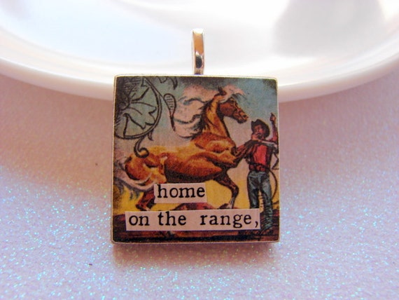 Little Wood Tile Pendant Mix and Match Home on the von mimiandlucy