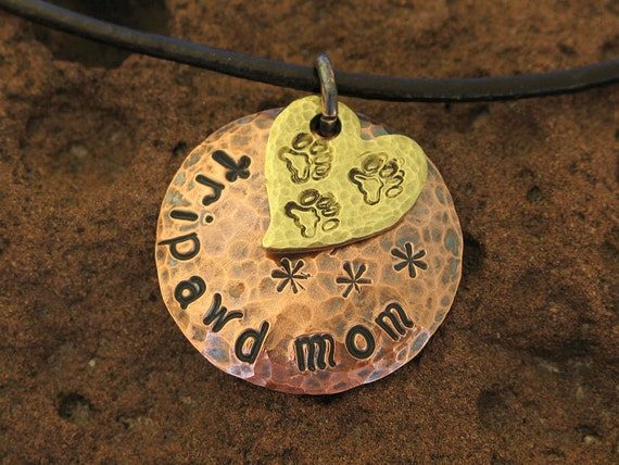 Tripawds Custom Hand Stamped Metal Jewelry