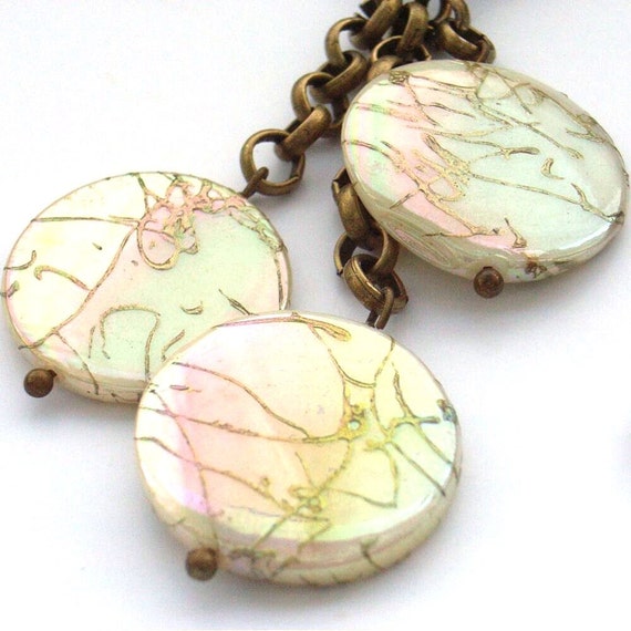 Shell purse bag charm von BlueForestJewellery auf Etsy