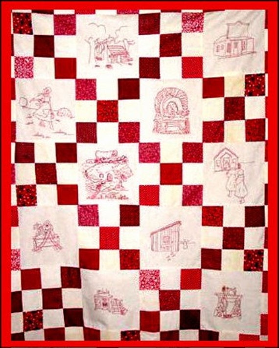  www.thequiltshow.com вЂў View topic - hand embroidery (redwork)