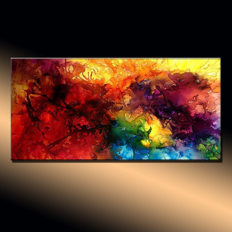abstract painting | Colorful canvas art, Modern abstract painting ...